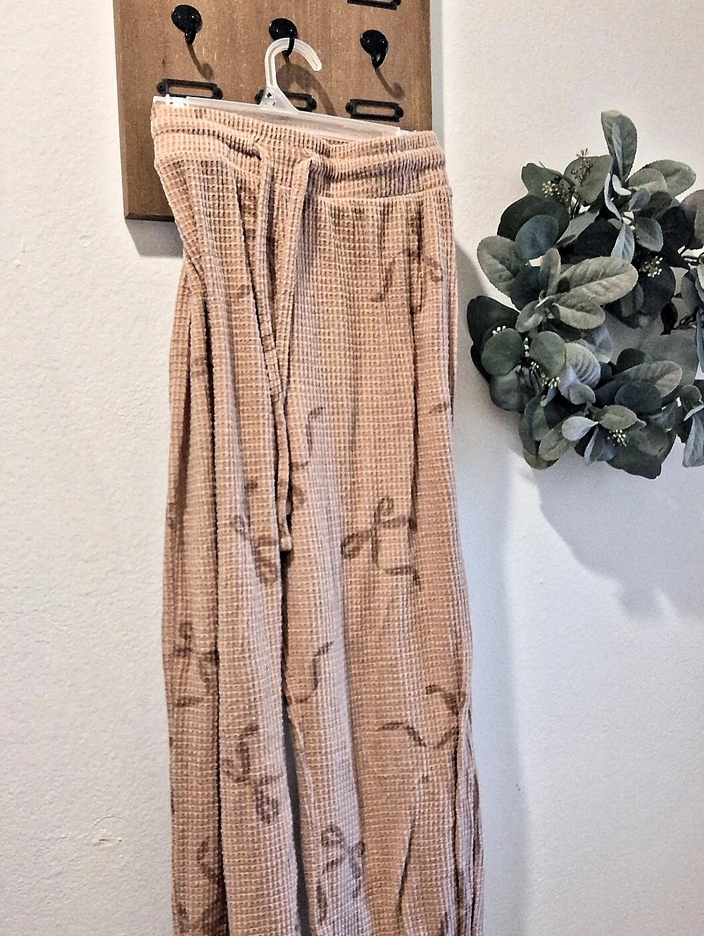Olive + Oak Abstract Straight Leg Pants Size XL